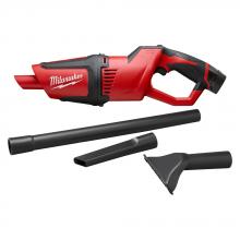 Milwaukee 0850-20 - M12 12 Volt Lithium-Ion Cordless Compact Vacuum - Tool Only