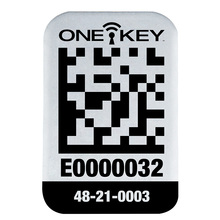 Milwaukee 48-21-0003 - Asset ID Tag-Sm Metal Surface