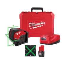 Milwaukee 3622-21 - M12 Green Cross w/ Points Laser Kit