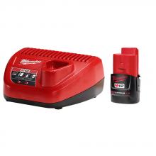 Milwaukee 48-59-2420 - M12™ REDLITHIUM™ 2.0Ah Battery and Charger Starter Kit
