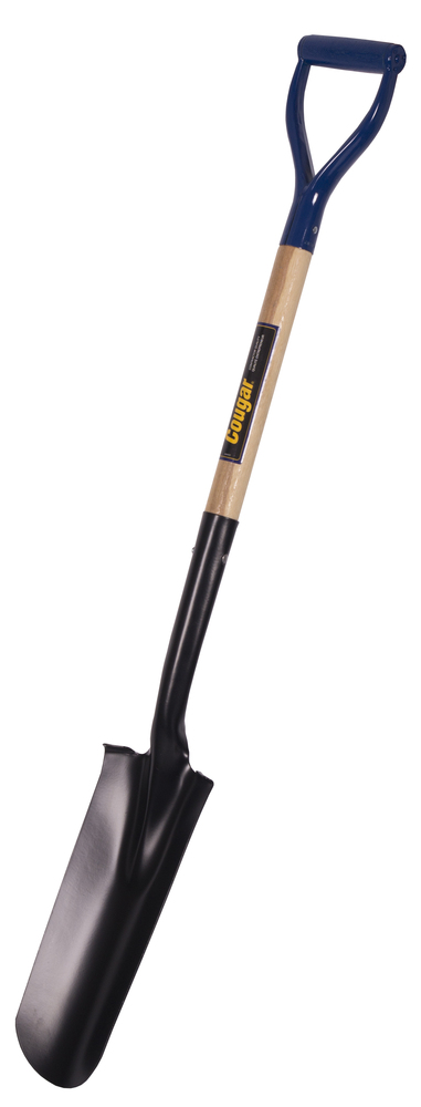 Drain spade 14&#34;, fw steps, wood hdle, dh, cougar<span class=' ItemWarning' style='display:block;'>Item is usually in stock, but we&#39;ll be in touch if there&#39;s a problem<br /></span>