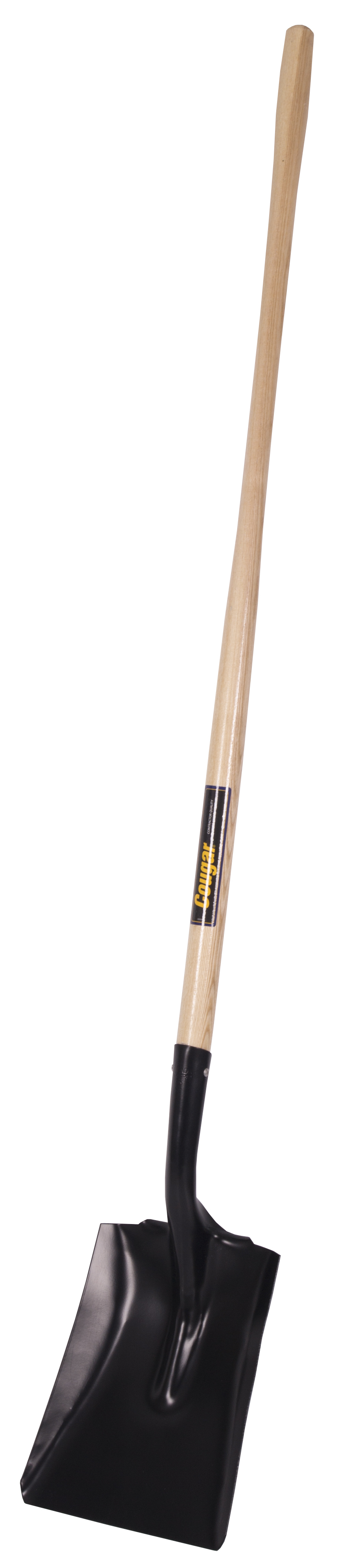 Square point shovel, long wood handle<span class=' ItemWarning' style='display:block;'>Item is usually in stock, but we&#39;ll be in touch if there&#39;s a problem<br /></span>