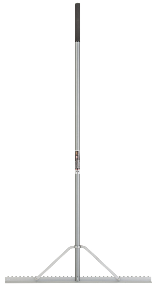 Level rake, landscaping, head/hdle aluminum, unassembled<span class=' ItemWarning' style='display:block;'>Item is usually in stock, but we&#39;ll be in touch if there&#39;s a problem<br /></span>