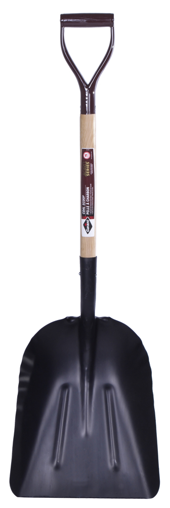 Grain and coal scoop #8, steel blade, wood handle<span class=' ItemWarning' style='display:block;'>Item is usually in stock, but we&#39;ll be in touch if there&#39;s a problem<br /></span>