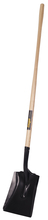 Garant CHS2L - Square point shovel, long wood handle