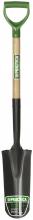 Garant THDS14FD - Drain spade 14", fw steps, wood handle, dh, Practica