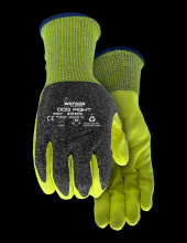 Watson Gloves 357-L - STEALTH DOG FIGHT A6 SANDY NITRILE COATED - L