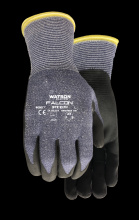 Watson Gloves 367-L - STEALTH FALCON A3 15GG FOAM NITRILE COATED - L