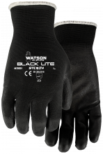 Watson Gloves 391-L - STEALTH BLACK LITE - LARGE