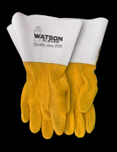 Watson Gloves 525-10 - BUCKWELD SPLIT ELK CLUTE CUT WELDING - 10