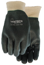 Watson Gloves WG1 - DURA DIP DOUBLE DIP PVC KNIT WRIST COATED