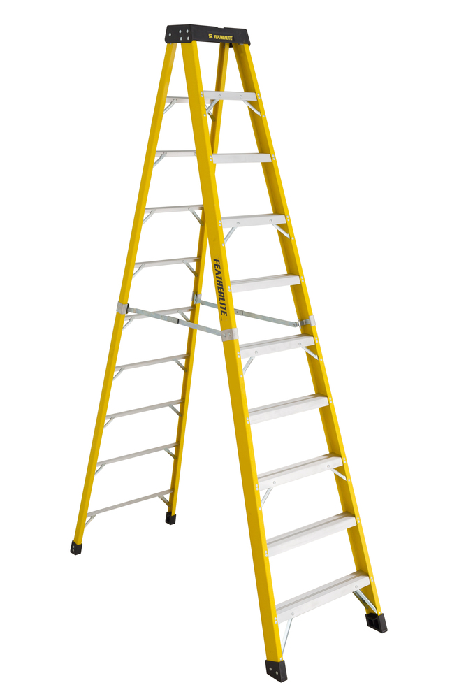 10&#39; Fiberglass Step Ladder Type IA 300 Load Capacity (lbs)<span class=' ItemWarning' style='display:block;'>Item is usually in stock, but we&#39;ll be in touch if there&#39;s a problem<br /></span>