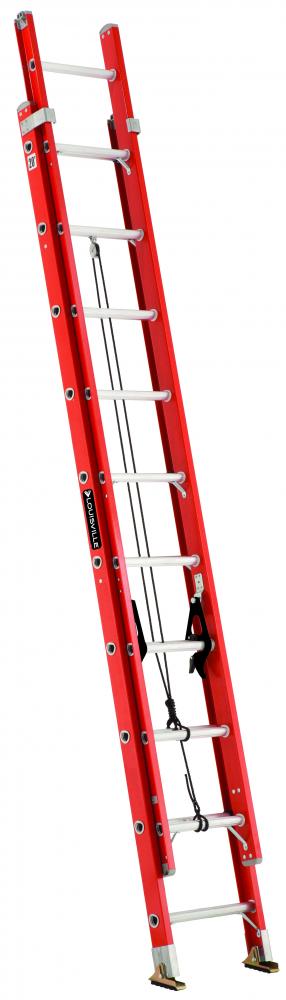 20&#39; Fiberglass Extension Ladder, Type IA, 300 lb Load Capacity<span class=' ItemWarning' style='display:block;'>Item is usually in stock, but we&#39;ll be in touch if there&#39;s a problem<br /></span>