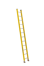 Louisville Ladder Corp 5612D - 12' Fiberglass Straight Ladder Type IAA 375 Load Capacity (lbs)
