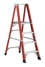 Louisville Ladder Corp 6506-AA - 6' Fiberglass Step Ladder Type IAA 375 Load Capacity (lbs)