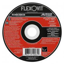 Flexovit Abrasives A0264 - DEPRESSED CENTER COMBINATION WHEEL