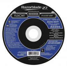 Flexovit Abrasives A0265 - DEPRESSED CENTER CUTOFF WHEEL