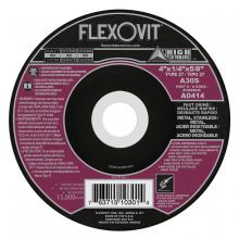 Flexovit Abrasives A0414 - DEPRESSED CENTER GRINDING WHEEL