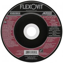 Flexovit Abrasives A1236 - DEPRESSED CENTER GRINDING WHEEL
