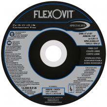 Flexovit Abrasives A1731 - DEPRESSED CENTER CUTOFF WHEEL