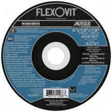 Flexovit Abrasives A2721 - DEPRESSED CENTER COMBINATION WHEEL