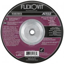 Flexovit Abrasives A8360H - DEPRESSED CENTER GRINDING WHEEL