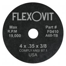 Flexovit Abrasives F0410 - REINFORCED CUTOFF WHEEL