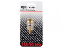 Topring 62.108C - 2 In. In-Line Lubricator for Air Tools 1/4 (F) to 1/4 (M) NPT