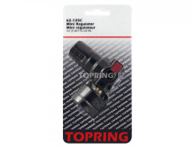 Topring 62.125C - Acetal HVLP Pressure Regulator 0 to 120 PSI 1/4 (F) NPT