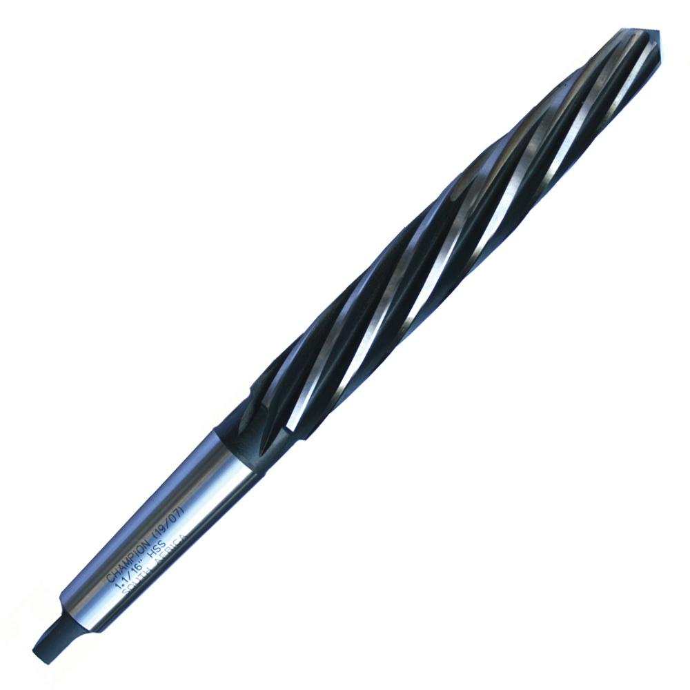 Taper Shank Spiral Flute Bridge Reamer: 1-3/16<span class=' ItemWarning' style='display:block;'>Item is usually in stock, but we&#39;ll be in touch if there&#39;s a problem<br /></span>