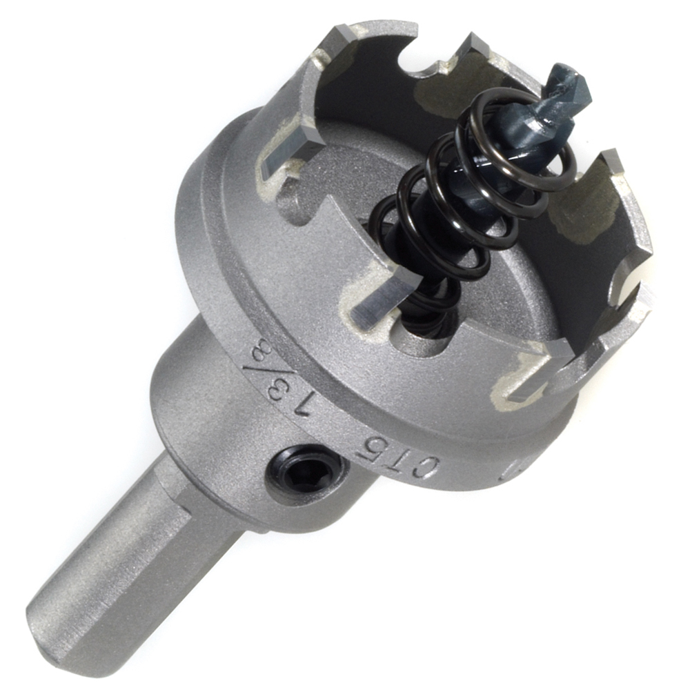 Carbide Tipped Hole Cutter (3/16&#34; Depth of Cut): 7/8<span class=' ItemWarning' style='display:block;'>Item is usually in stock, but we&#39;ll be in touch if there&#39;s a problem<br /></span>