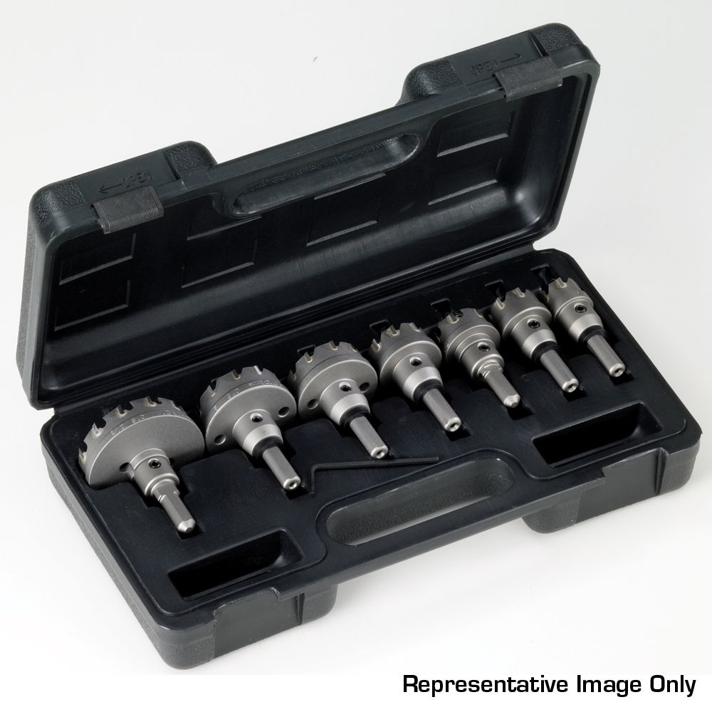 CT5 Carbide Tipped Hole Cutter 10 Piece Electrician&#39;s Set (3/16&#34; Depth of Cut)<span class=' ItemWarning' style='display:block;'>Item is usually in stock, but we&#39;ll be in touch if there&#39;s a problem<br /></span>