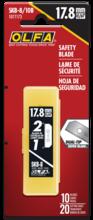 OLFA 1077173 - SKB-8/10B Dual-Edge Safety Blade with 90° Edge, 10pk