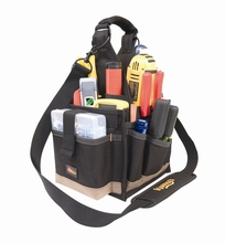 Kunys Leather EL748 - 8" ELECTRICAL & MAINTENANCE TOOL CARRIER - 25 POCKETS