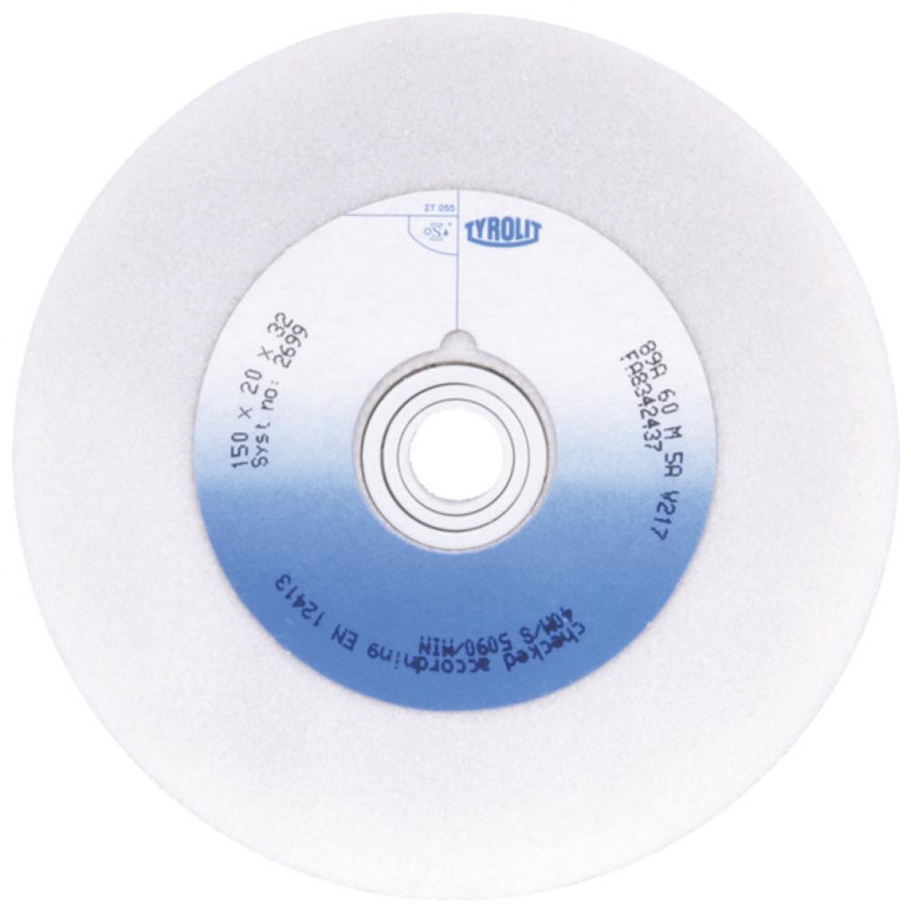 Bench Wheel 8x1x1-1/4 Type 1 89A46-COARSE White - HSS<span class=' ItemWarning' style='display:block;'>Item is usually in stock, but we&#39;ll be in touch if there&#39;s a problem<br /></span>