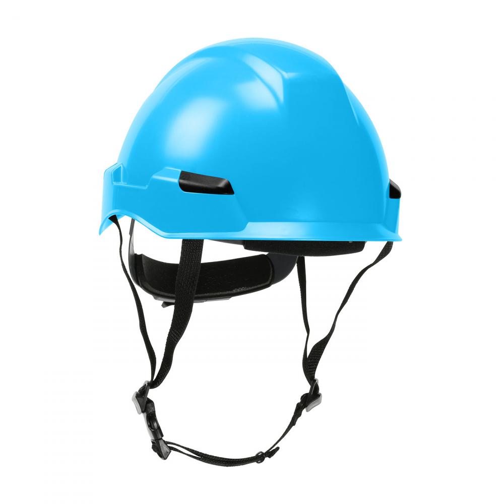 ROCKY, PC/ABS HARD HAT, NO BRIM, 4 PTS SUSP, RATCHET, CHIN STRAP, CSA TYPE 2 CLASS E, LIGHT BLUE<span class=' ItemWarning' style='display:block;'>Item is usually in stock, but we&#39;ll be in touch if there&#39;s a problem<br /></span>