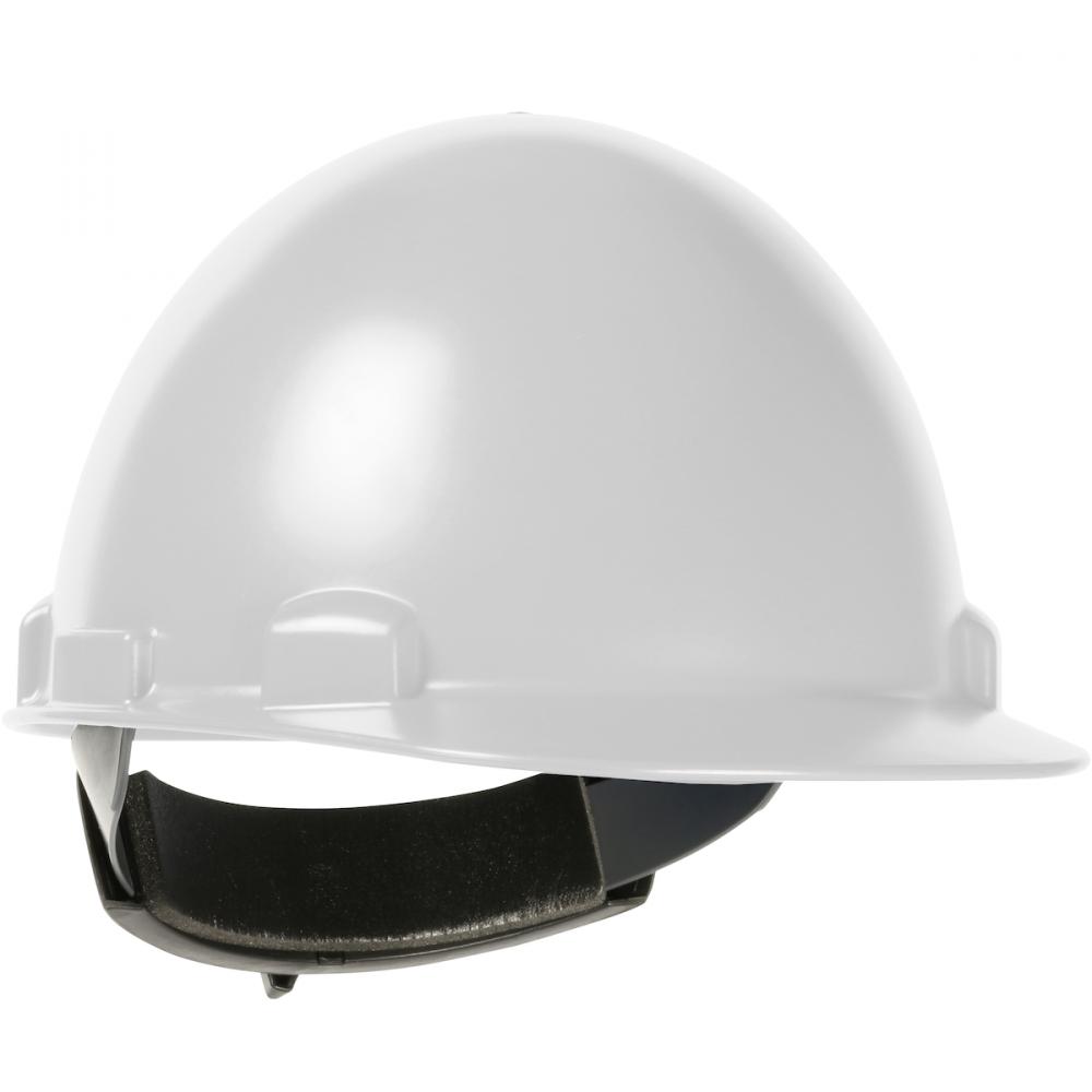 STROMBOLI, NON VENTED HARD HAT, CAP STYLE, RATCHET SUSPENSION, CSA TYPE 1 CLASS E, WHITE<span class=' ItemWarning' style='display:block;'>Item is usually in stock, but we&#39;ll be in touch if there&#39;s a problem<br /></span>