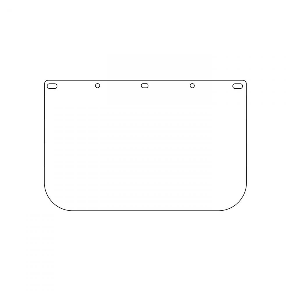 PIP DYNAMIC, DIE CUT - POLYESTER, VISORS, CLEAR, 8X15.5/.40IN<span class=' ItemWarning' style='display:block;'>Item is usually in stock, but we&#39;ll be in touch if there&#39;s a problem<br /></span>