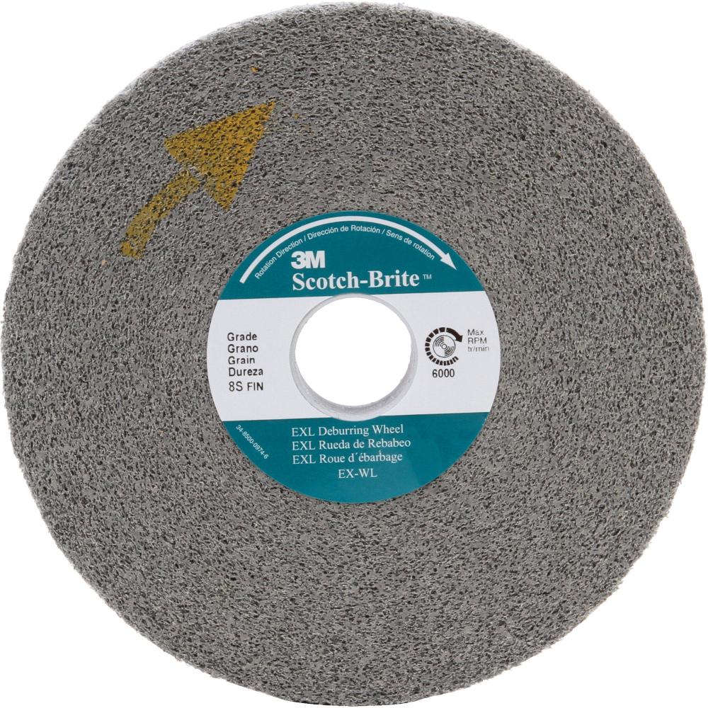Scotch-Brite™ EXL Deburring Wheels<span class=' ItemWarning' style='display:block;'>Item is usually in stock, but we&#39;ll be in touch if there&#39;s a problem<br /></span>