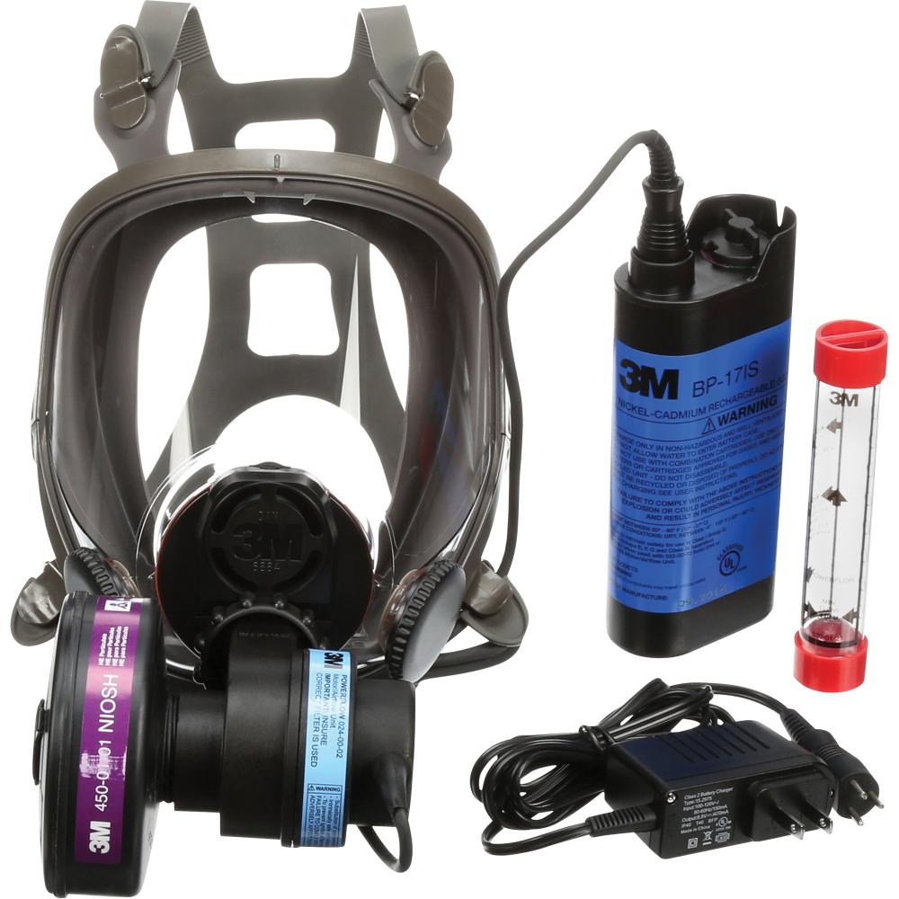 Powerflow™ Face-Mounted Powered Air Purifying Respirators (PAPR)<span class=' ItemWarning' style='display:block;'>Item is usually in stock, but we&#39;ll be in touch if there&#39;s a problem<br /></span>