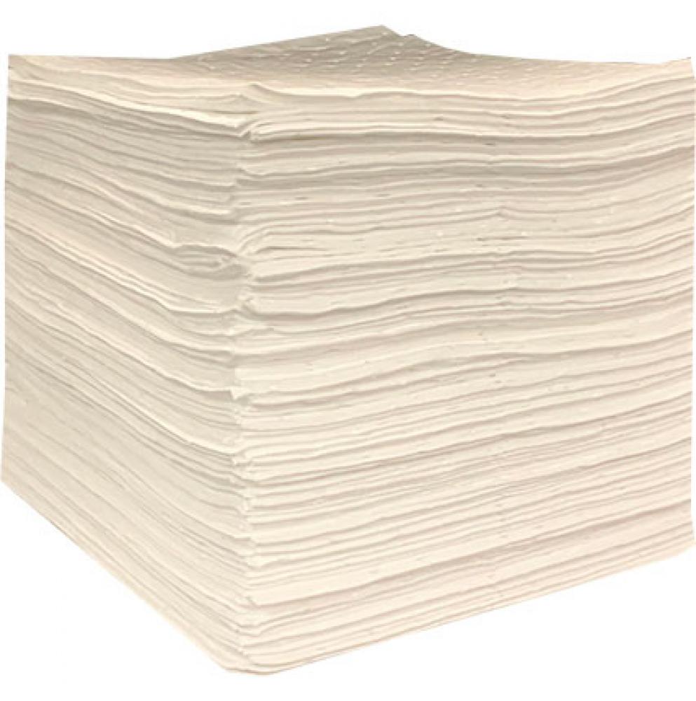 15&#34;x18&#34; Oil Only <br>Single-Ply Heavyweight Sorbent Pads (100 ct)<span class=' ItemWarning' style='display:block;'>Item is usually in stock, but we&#39;ll be in touch if there&#39;s a problem<br /></span>