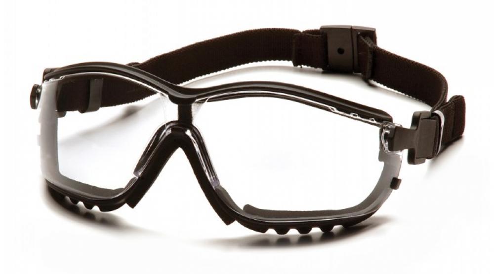 V2G - Black Frame/Clear Anti-Fog Lens<span class=' ItemWarning' style='display:block;'>Item is usually in stock, but we&#39;ll be in touch if there&#39;s a problem<br /></span>