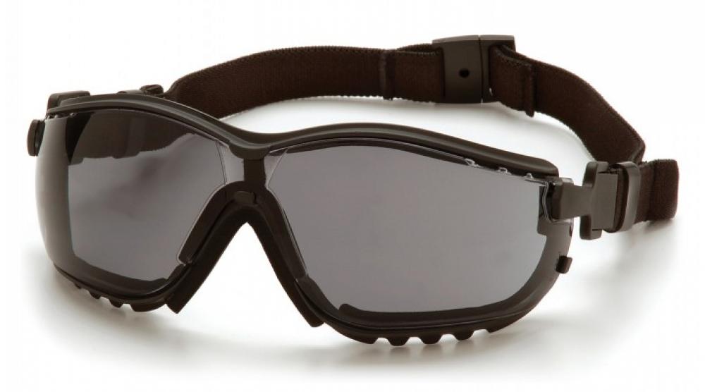 V2G - Black Frame/Gray H2MAX Anti-Fog Lens<span class=' ItemWarning' style='display:block;'>Item is usually in stock, but we&#39;ll be in touch if there&#39;s a problem<br /></span>