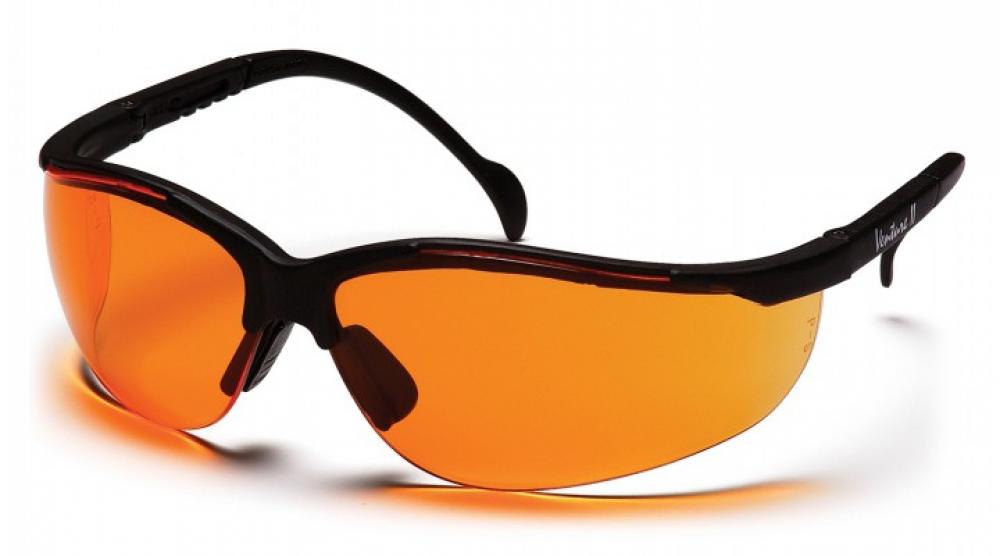 Venture II - Black Frame/Orange Lens<span class=' ItemWarning' style='display:block;'>Item is usually in stock, but we&#39;ll be in touch if there&#39;s a problem<br /></span>