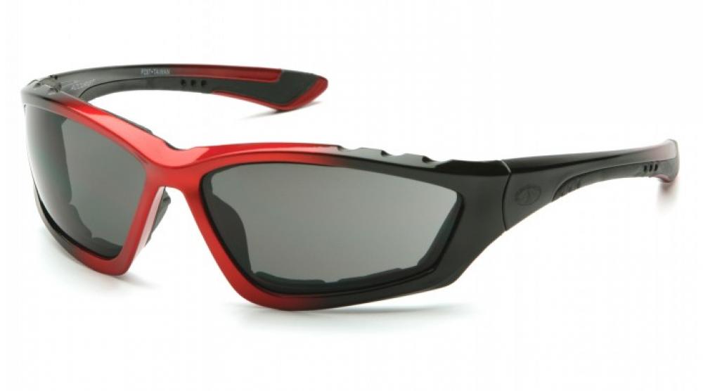 Accurist - Black/Red Padded Frame/Gray Anti-Fog Lens<span class=' ItemWarning' style='display:block;'>Item is usually in stock, but we&#39;ll be in touch if there&#39;s a problem<br /></span>