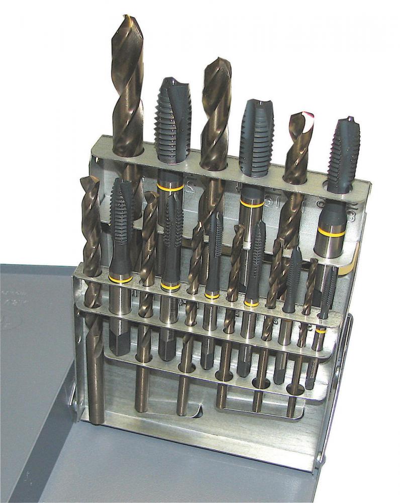 Sowa High Performance Yellow Ring UNC Tap & Premium HSS Drill Set<span class=' ItemWarning' style='display:block;'>Item is usually in stock, but we&#39;ll be in touch if there&#39;s a problem<br /></span>