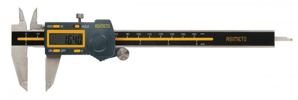 Asimeto 7307125 0-12&#34; x 0.0005&#34; Digital Caliper<span class=' ItemWarning' style='display:block;'>Item is usually in stock, but we&#39;ll be in touch if there&#39;s a problem<br /></span>