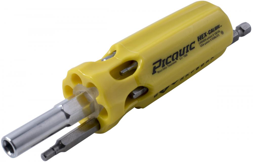 Hexcalibre SAE Multibit Driver Bulk Yellow<span class=' ItemWarning' style='display:block;'>Item is usually in stock, but we&#39;ll be in touch if there&#39;s a problem<br /></span>