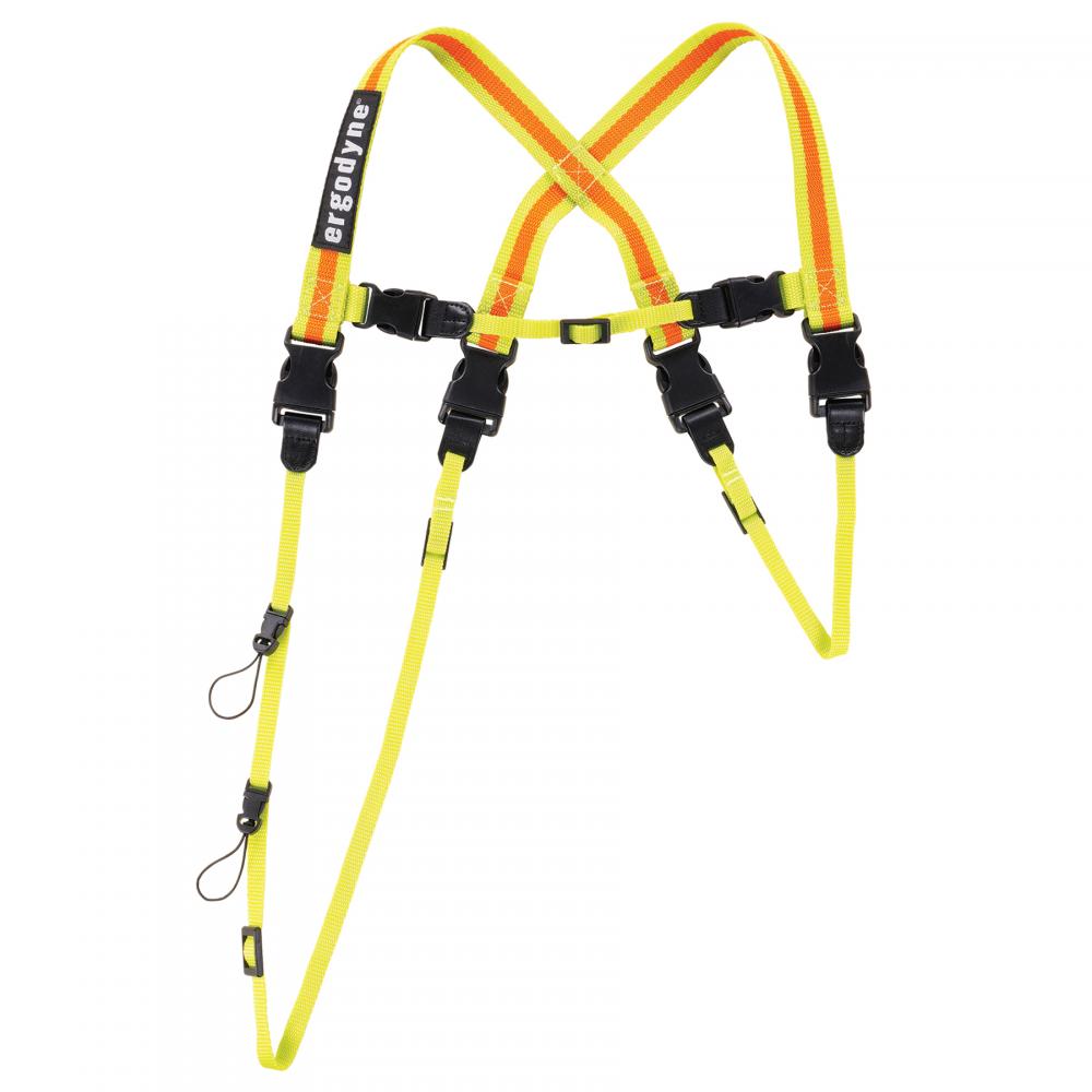 3132 L Hi-Vis Lime Barcode Scanner Lanyard Harness<span class='Notice ItemWarning' style='display:block;'>Item has been discontinued<br /></span>
