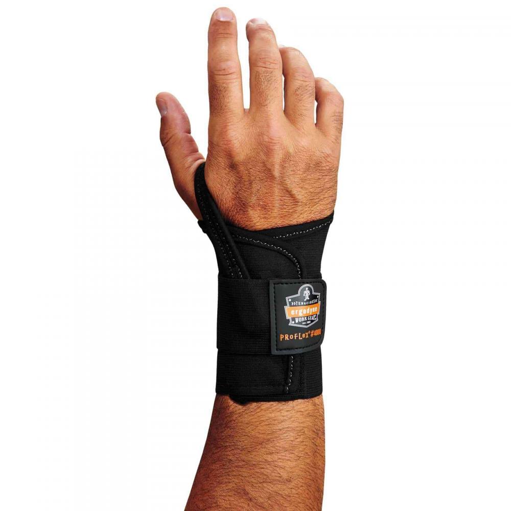 4000 S-Right Black Single Strap Wrist Support<span class=' ItemWarning' style='display:block;'>Item is usually in stock, but we&#39;ll be in touch if there&#39;s a problem<br /></span>